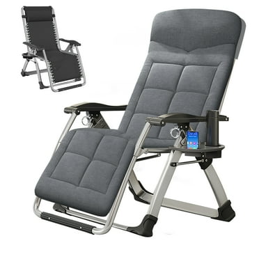 SACKDERTY Sunloungers Folding Zero Gravity Chairs with Removable Headrest and Cotton Pad Cup Phone Holder Office Lunch Break Deck Chair SACKDERTY Sunloungers Folding Zero Gravity Chairs with Removable Headrest and Cotton Pad Cup Phone Holder Office Lunch Break Deck Chair